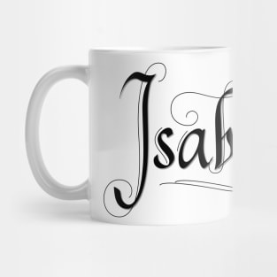 Name Isabella. Mug